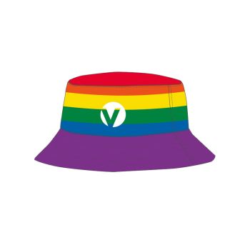 Bøttehatt i pride-farger
