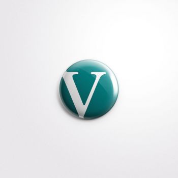 Button, 30mm, Venstre-logo 
