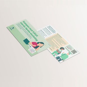 Skole kampanjeflyer - 100 stk (nynorsk)