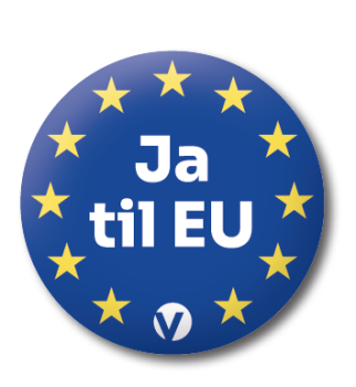 Button Ja til EU 32mm. Matt finish